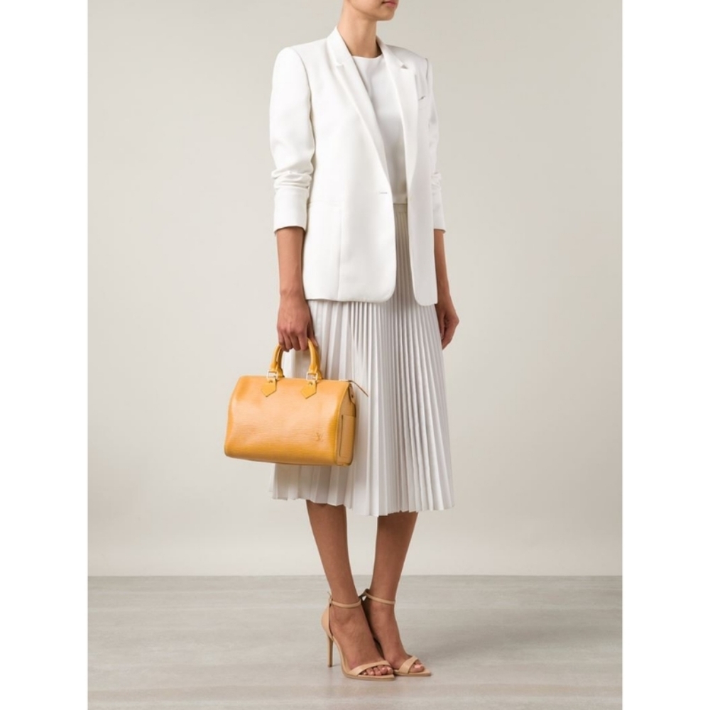 Louis Vuitton yellow speedy bag - Picture 2 of 9